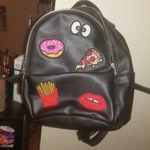 Forever 21 mini patch backpack